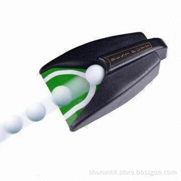 Plastic Auto Return Golf Cup, Made of Durable Material